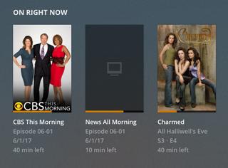 While this is a very attractive way to show what’s on right now, it’s also a nightmare to navigate when you have a lot of channels available. (Image: Screenshot)